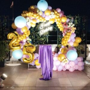 25th Birthday Party Decoration